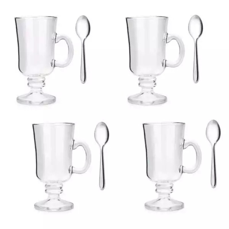 CONJUNTO CAFÉ HAUS IRISH COFFEE 240ML + COLHER SOLO