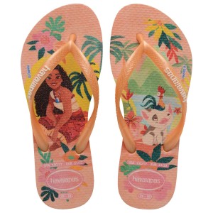 CHINELO HAVAIANAS INFANTIL SLIM PRINCESAS MOANA