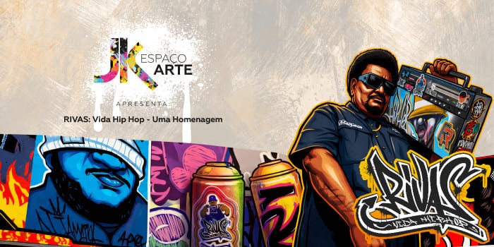 JK Espaço Arte recebe exposição em homenagem a Rivas, ícone da cultura Hip Hop no DF