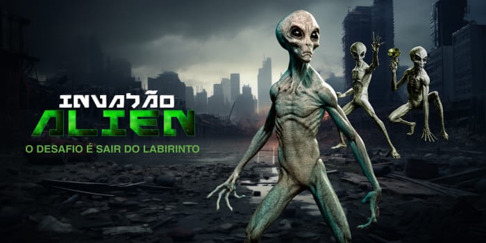 Invasão Alien aterriza ao JK Shopping com muita aventura e emoção