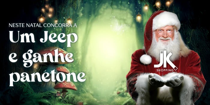 JK Shopping celebra a magia do Natal com ações promocionais “Compre, Ganhe e Concorra”