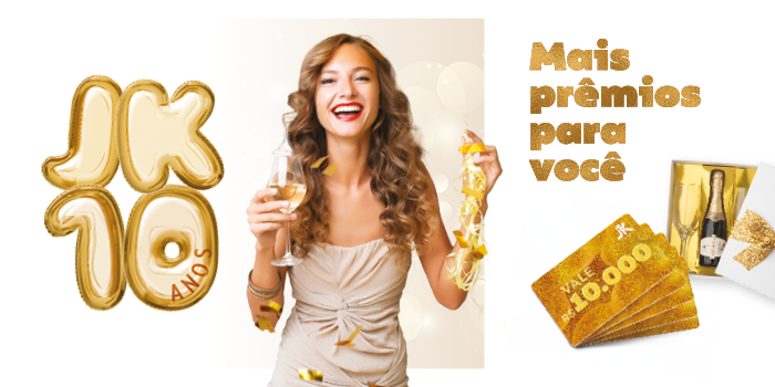 JK 10 anos - O melhor presente é você presente