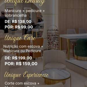 MANICURE PEDICURE + SOBRANCELHAS