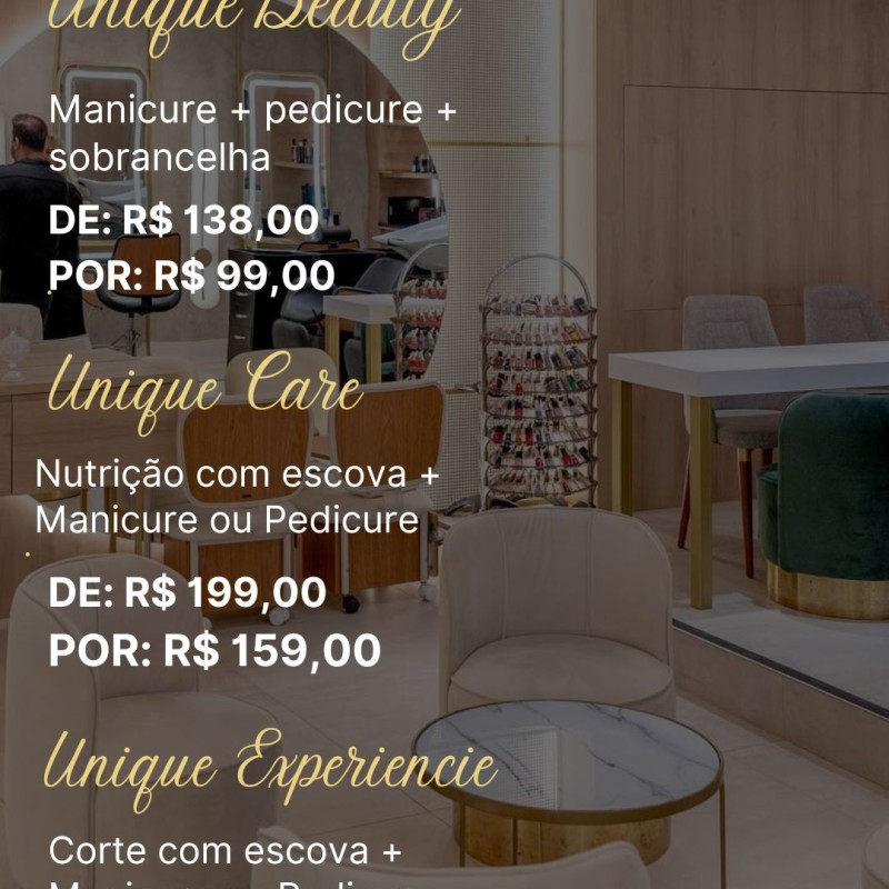 NUTRIÇÃO + PEDICURE OU MANICURE