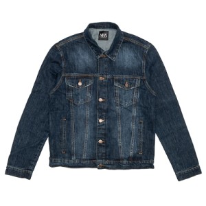 JAQUETA MASCULINA JEANS ESCURO