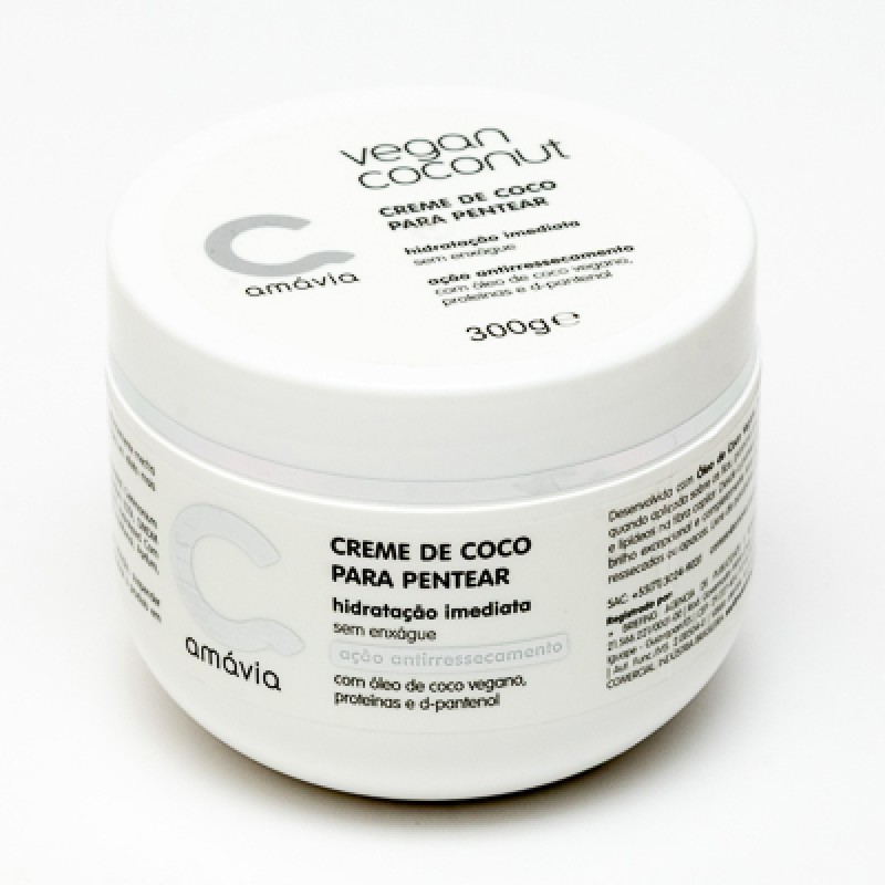 CREME DE COCO PARA PENTEAR ATÉ 12/12 ENQUANTO DURAR O ESTOQUE