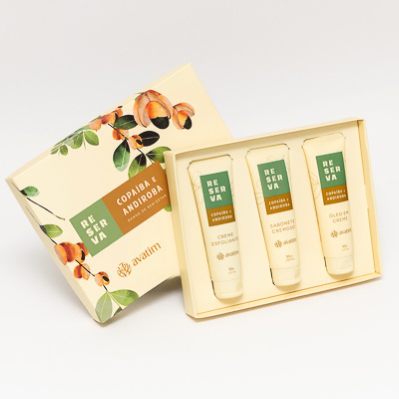 KIT BANHO DE BEM ESTAR COPAÍBA E ANDIROBA