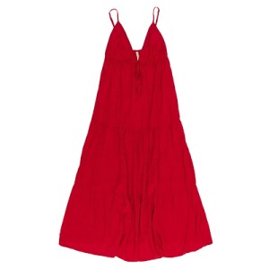 VESTIDO LISO VERMELHO