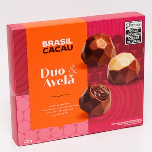 BRASIL CACAU DUO & AVELÃ 120G