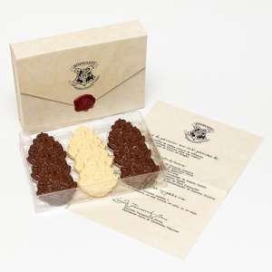 CAIXA CARTA DE HOGWARTS COM TABLETES100g