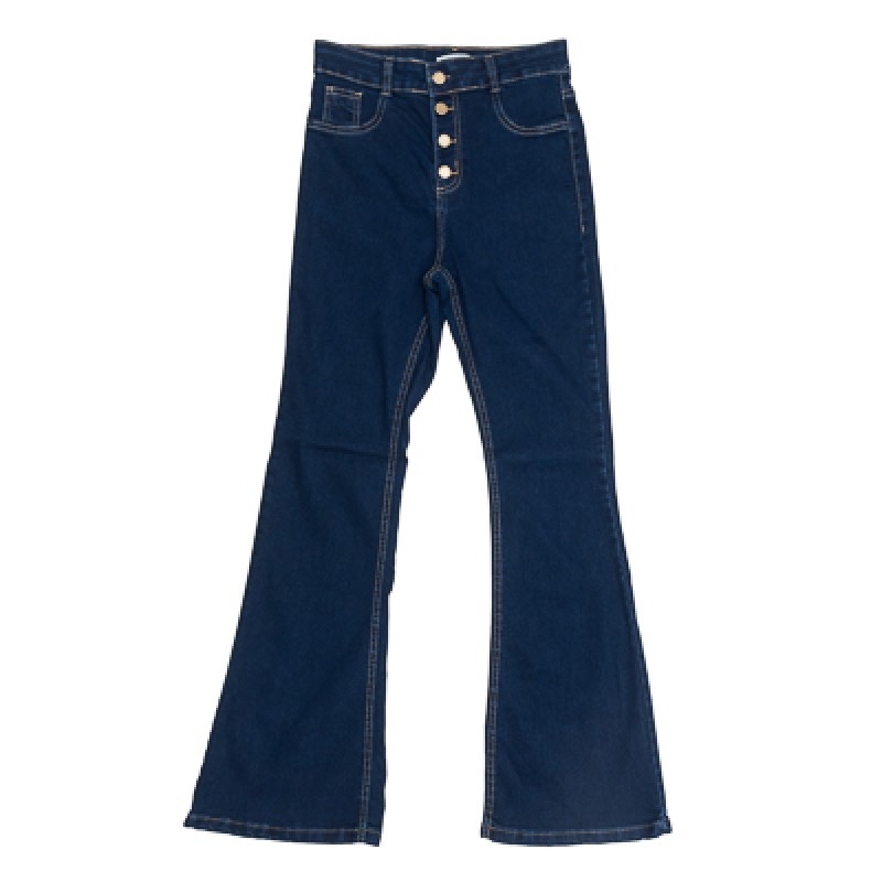 CALÇA FLARE JEANS