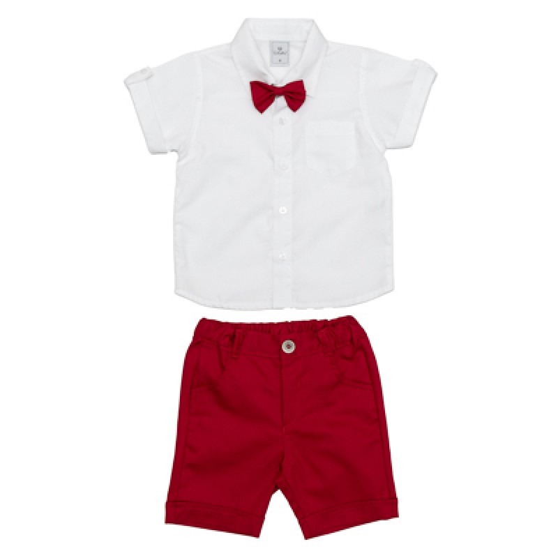 CONJUNTO MASCULINO VERMELHO