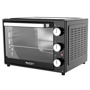 FORNO BEST 44L ELÉTRICO PRETO 200V SEM ESPETO