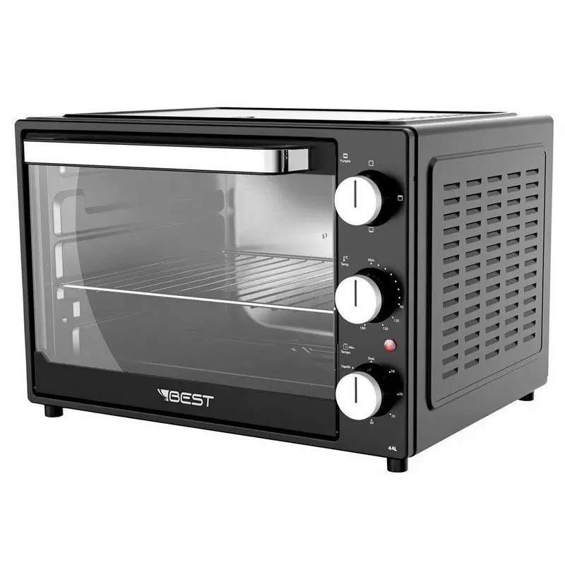 FORNO BEST 44L ELÉTRICO PRETO 200V SEM ESPETO