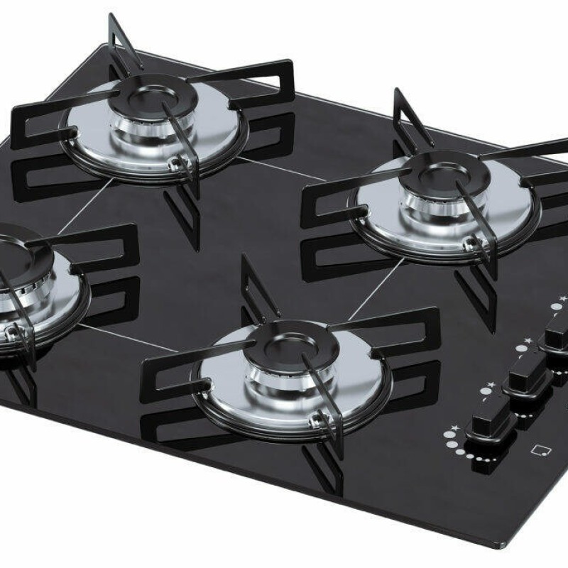 COOKTOP CHAMALUX 4 BOCAS ULTRA CHAMA