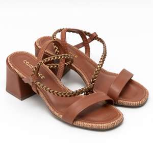 SANDÁLIA TRANÇA CARAMELO