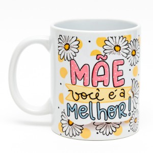 CANECA BRANCA PERSONALIZADA
