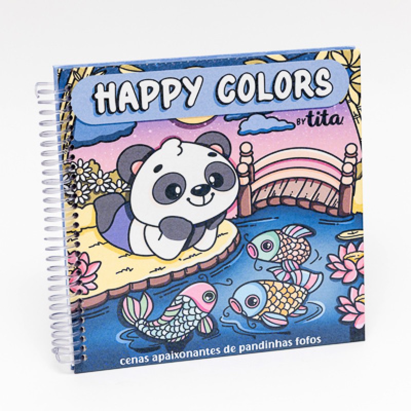 LIVRO DE COLORIR TAMANHO 20X20CM
