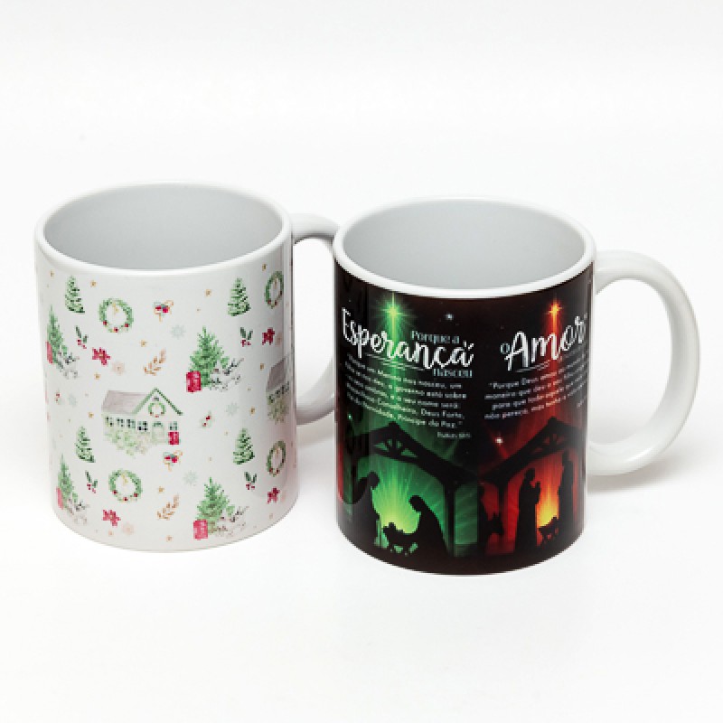 CANECA BRANCA PERSONALIZADA