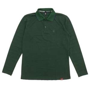 GOLA POLO MANGA LONGA (VERDE)