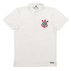 POLO CORINTHIANS BORDADO MASCULINO