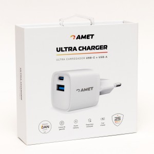 FONTE ULTRA CHARGER 25w AMET