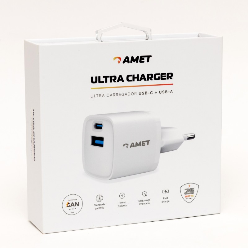 FONTE ULTRA CHARGER 25w AMET