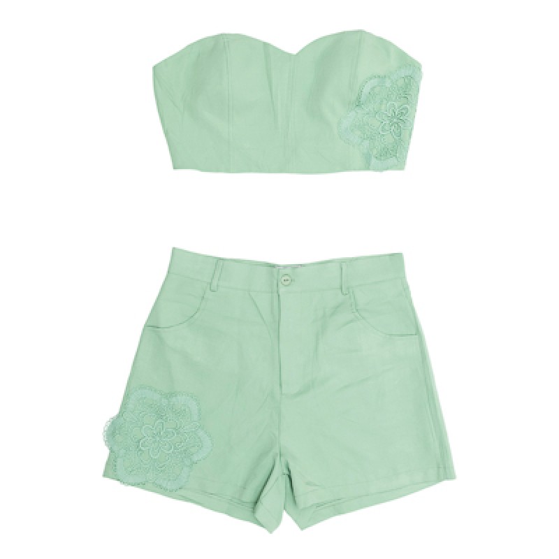 CONJUNTO CROPPED VERDE