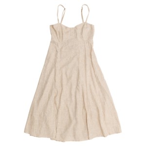 VESTIDO LINHO CRU