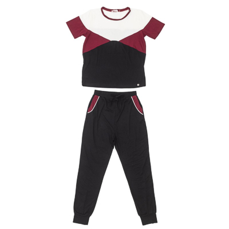 CONJUNTO FEMININO CALÇA E BLUSA PARA VIAGEM