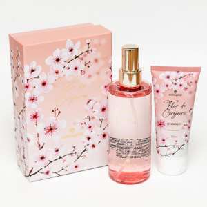KIT FLOR DE CEREJEIRA ( HIDRATANTE 100ML + BODY SPLASH 250 ML)