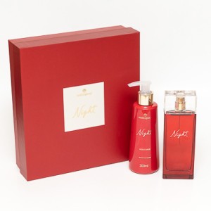 KIT NIGHT ( PERFUME 100ML + HIDRATANTE 200 ML)