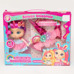 BONECA COLECIONÁVEL UNICORNIO