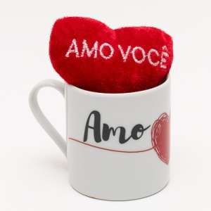 MINI CANECA COM CORAÇÃO