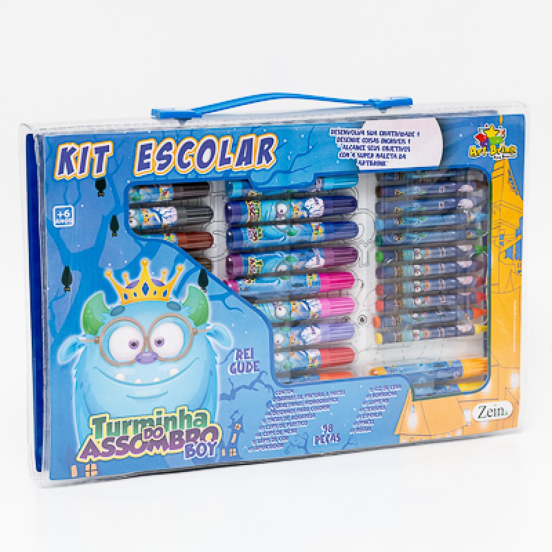 KIT ESCOLAR MONSTRINHOS