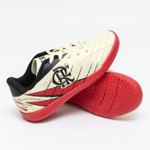 CHUTEIRA OXN INDOOR BEGE VERMELHO COM PRETO