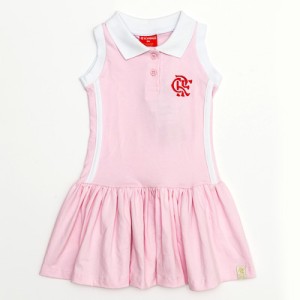 VESTIDO FLAMENGO CRF BORDADO