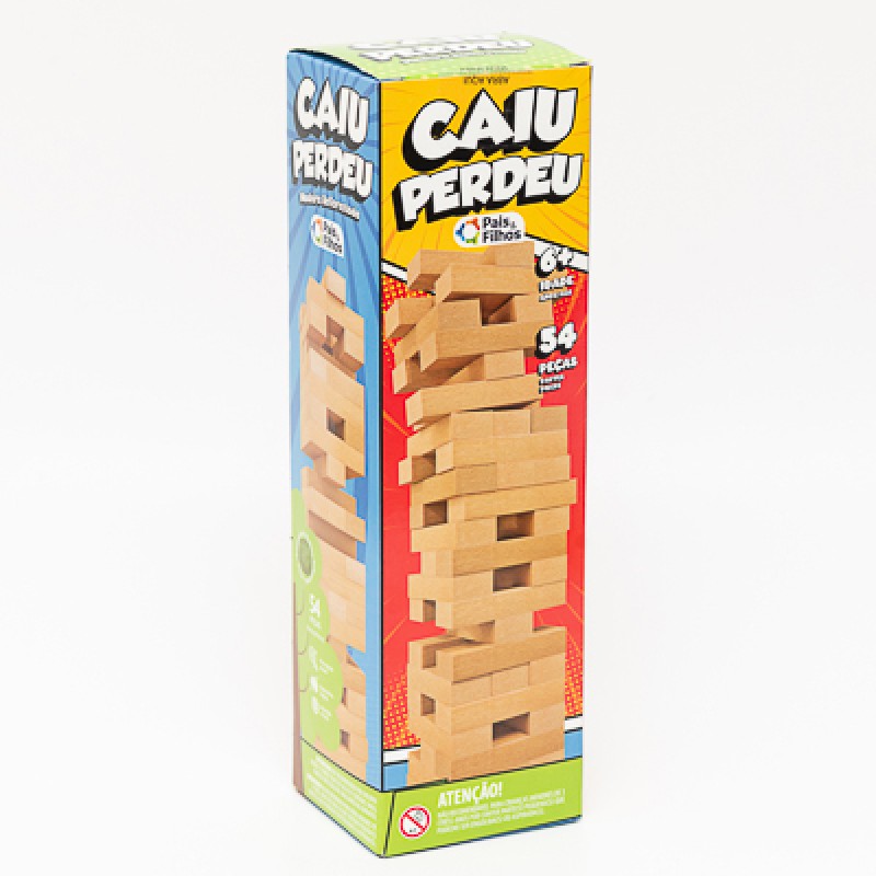 JOGO CAIU PERDEU