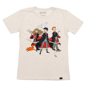 CAMISETA TRIO HARRY POTTER