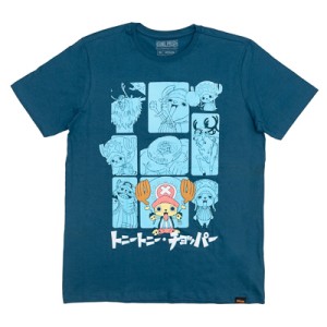 CAMISETA ONE PIECE CHOOPER AZUL
