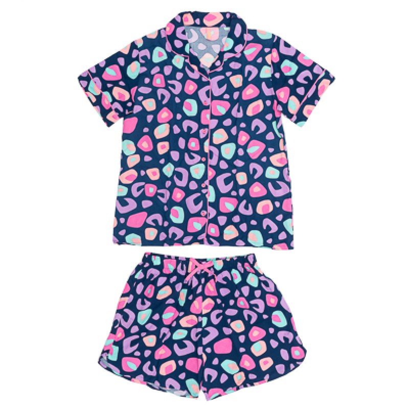 SHORT DOLL KIDS VISCOSE ONÇA