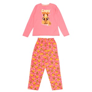 PIJAMA ULTRAVISCO CAPIVARA – VERDE