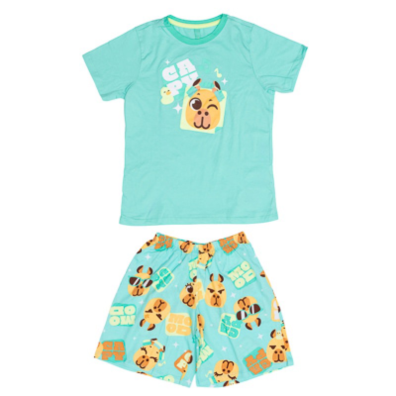 SHORT DOOL KIDS ECO CAPIVARA