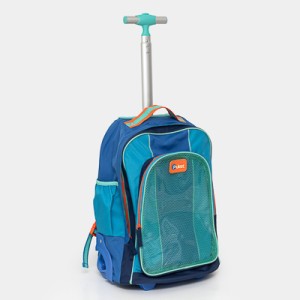 MOCHILA COM RODINHA COLOR BLOCK