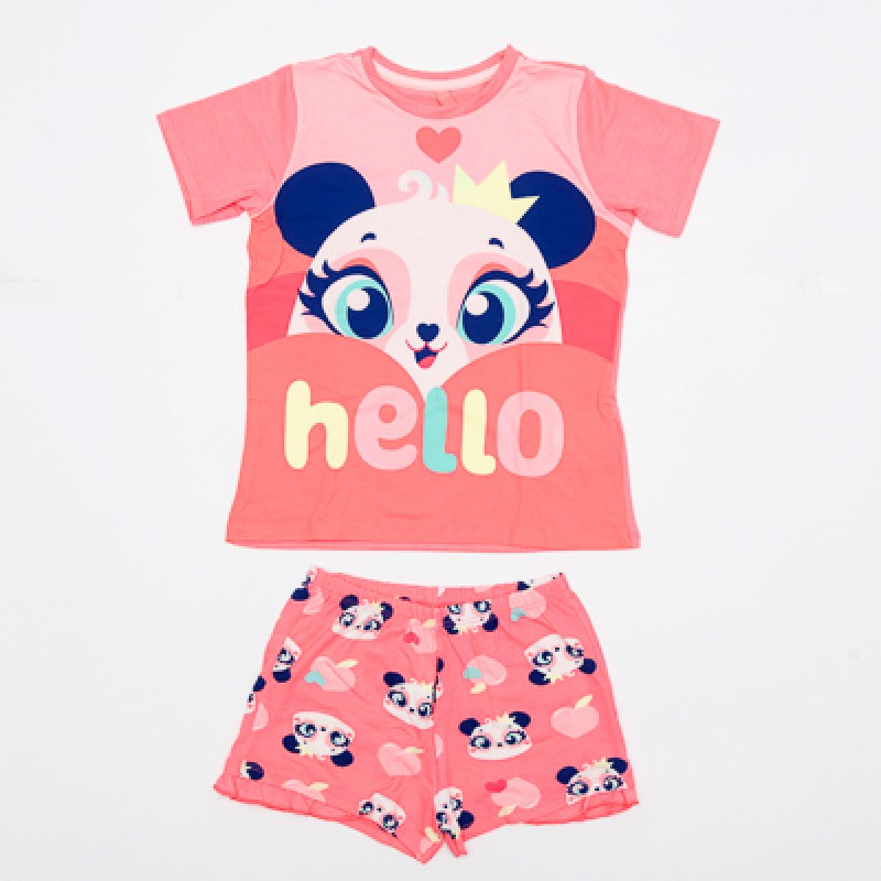 SHORT DOLL KIDS VISCO PANDA