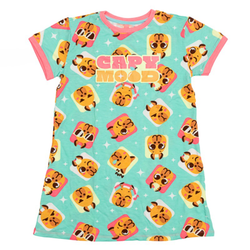 CAMISOLA KIDS VISCO CAPIVARA CORRIDA