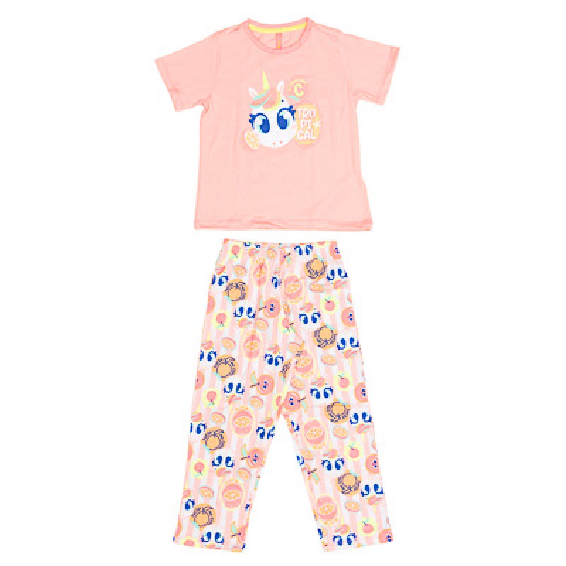 PIJAMA KIDS ECO UNI LARANJA