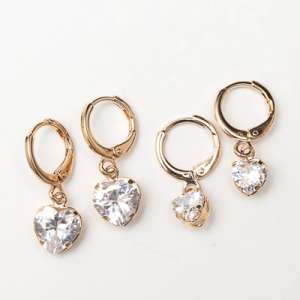 KIT BRINCO CORAÇÃO ZIRCONIA