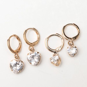 KIT BRINCO CORAÇÃO ZIRCONIA