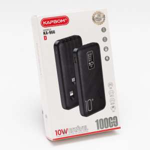 CARREGADOR PORTÁTIL POWER BANK KAPBOM